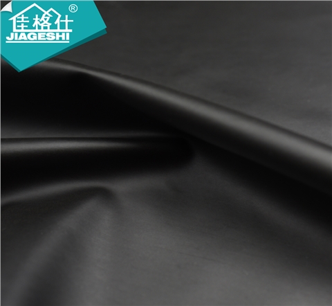 哑光PU皮平纹黑色超纤布0.8SA03901E
